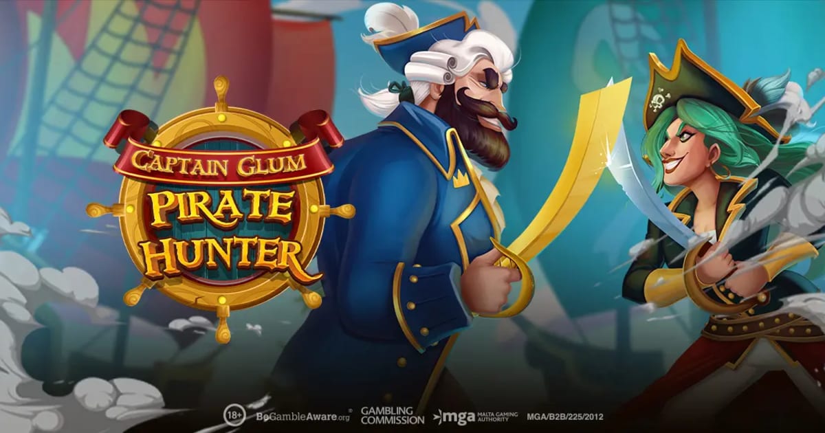 Play'n GO entführt Spieler in Captain Glum: Pirate Hunter in einen Schiffsplünderungskampf